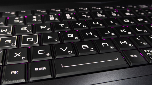 NG7630のバックライト
