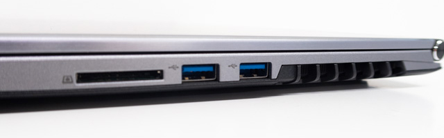 DAIV-NG5510H1-M2SH5のインターフェイス