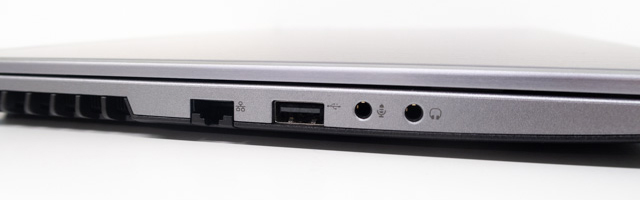 DAIV-NG5510H1-M2SH5のインターフェイス