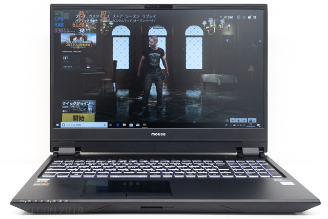DAIV-NG5800でPUBGをプレイ