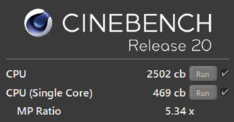 CINEBENCH R20