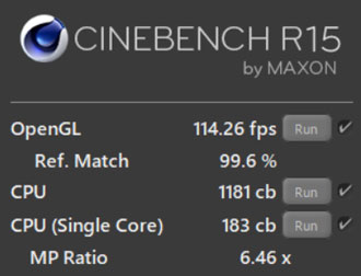 CINEBENCH R15
