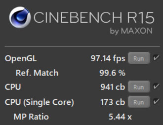 CINEBENCH R15