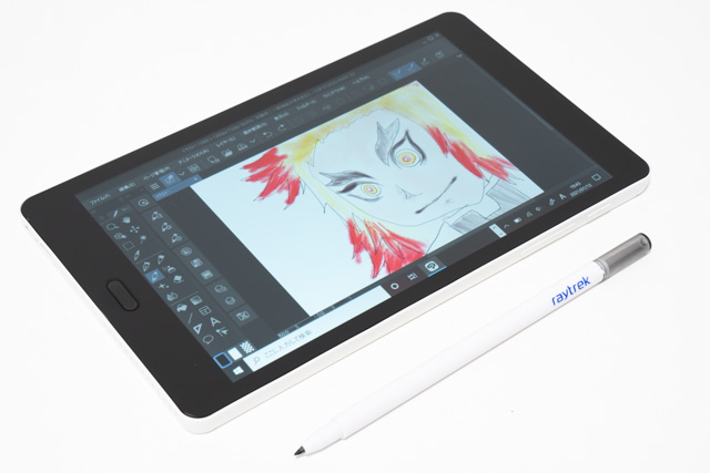 raytrektab 8インチモデルをレビュー！毎日持ち運べるイラスト用 