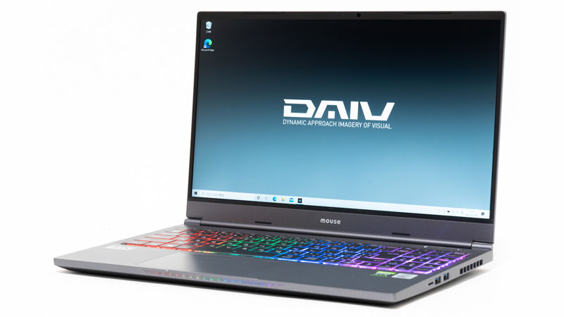 DAIV 5Nレビュー｜RTX 3060搭載の薄型ハイスペックモデル 